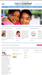 Mobile Screenshot of childrenshealthboard.org